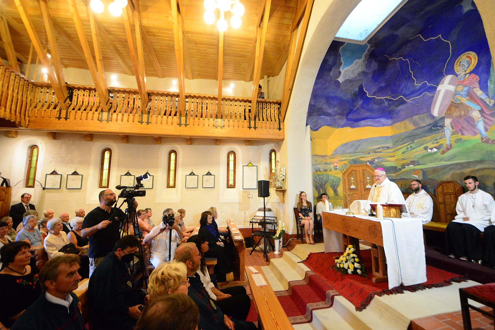 Püspöki misével ünnepelték a Szent Donát Kápolna búcsúnapját